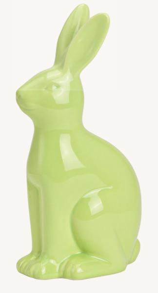 Grüner Hase Keramik 25 cm